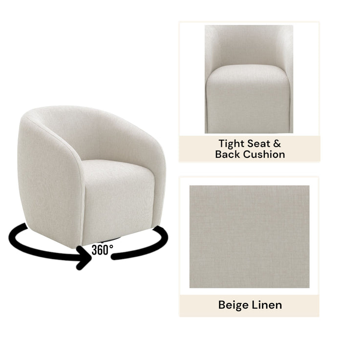 Etienne Chair w/Swivel - Image 13