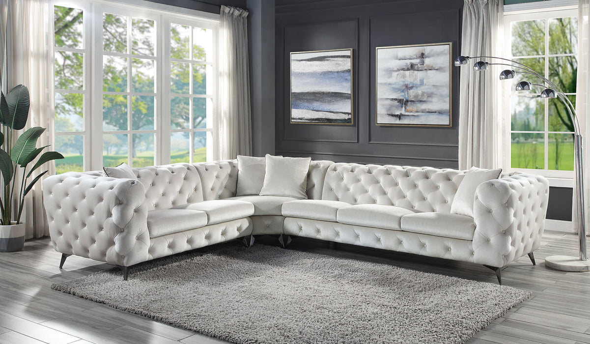 Atronia Sectional Sofa w/4 Pillows - Image 15