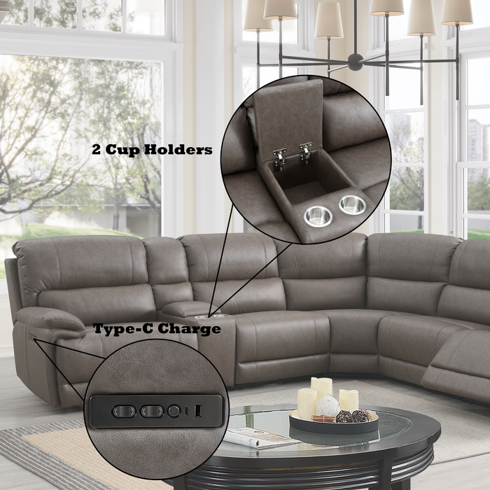 Kantu Motion Sectional Sofa - Image 18