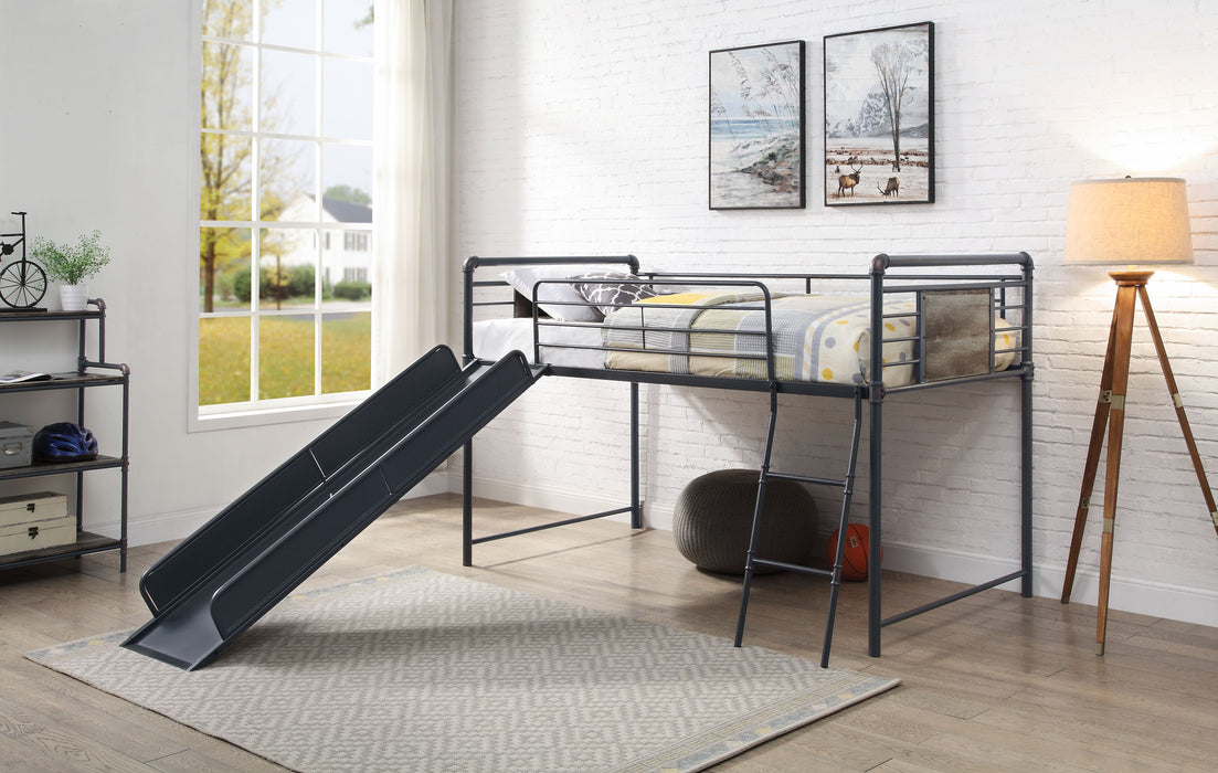 Cordelia Twin Loft Bed w/Slide - Image 10