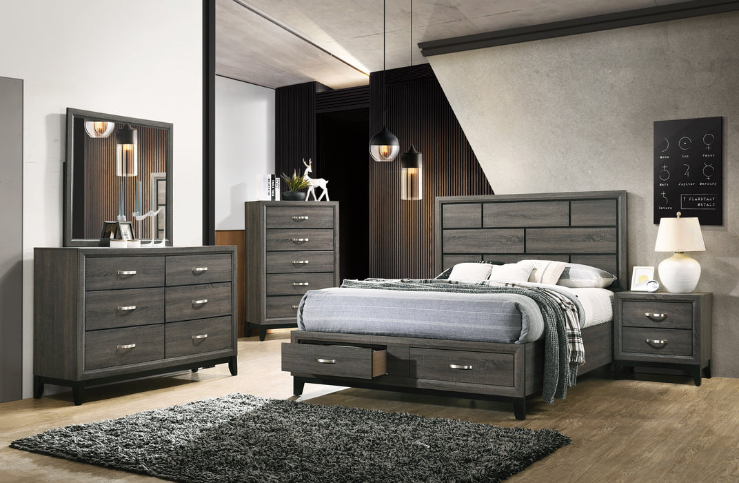 Valdemar Eastern King Bed w/Storage - Image 10