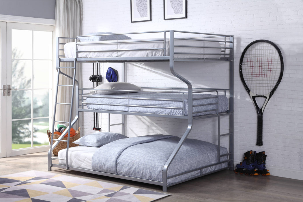 Caius II Triple Bunk Bed (F/T/Q) - Image 2