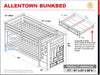 Allentown Bunk Bed (T/T) w/Trundle (Twin) & Storage - Image 4