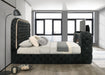 Kana Eastern King Bed w/LED, Fireplace & TV Cabinet - Image 19